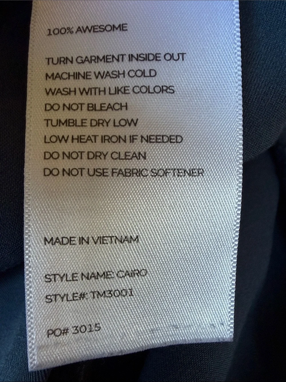 FIGS Mens Cairo Cargo Scrub Pants Technical Collection Dark Harbor Color Size M